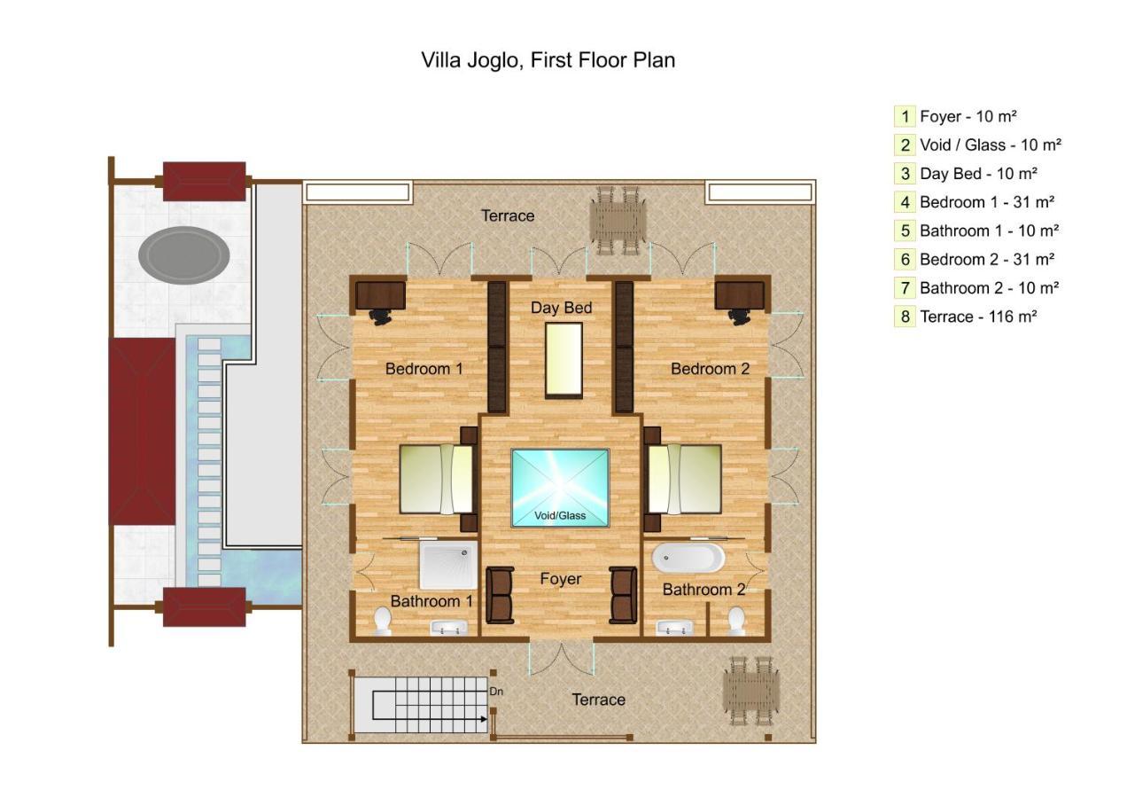 Citakara Sari Villas Candidasa Esterno foto